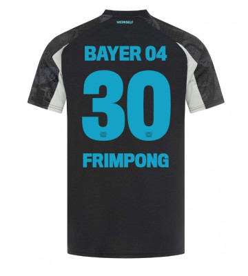 Bayer Leverkusen Jeremie Frimpong #30 Replika Tredjetrøje 2024-25 Kortærmet